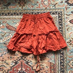 One size ruffle skirt